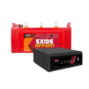 Exide Star 1050 Inverter and Exide Insta Brite IB1500 150Ah Battery
